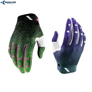 Guantes de Motocross Antideslizantes y Transpirables de Poliéster y Cuero Orgánico con Cierre de Velcro, Unisex, para Motociclismo, Carreras y Ciclismo MTB - Product Image 6