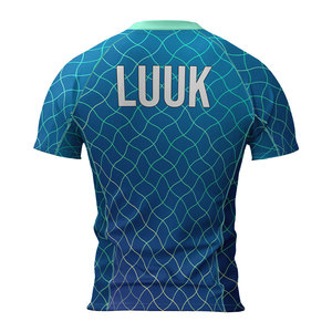 เสื้อรัดรูปแขนครึ่งตัวแบบขายส่ง สกรีนโลโก้ได้ตามต้องการ ซับเหงื่อ แห้งเร็ว เหมาะสำหรับออกกำลังกาย ฟิตเนส และกีฬา - Product Image 6