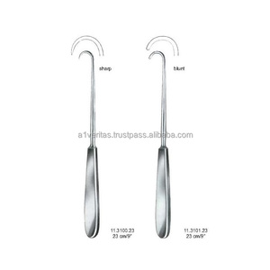 Retractor Quirúrgico Manual Reutilizable de 1 Punta, Afilado y Cónico, de 23 cm, Marca A-1 VERITAS Volkmann, Calidad Premium |   Kit de Sutura Kitmedic - Product Image 2