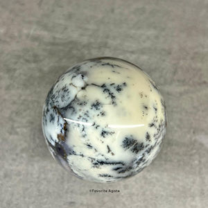Boule d'opale dendritique en cristal naturel de haute qualité en gros Agate sculptée polie méditation de guérison 50-55mm décoration de la maison - Product Image 2