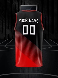 Camiseta de baloncesto sublimada con diseño 100% poliéster, fabricante profesional, camiseta de baloncesto antiarrugas - Product Image 3