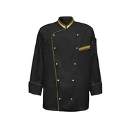 Manteaux de chef personnalisables Chemise imprimée Uniforme de directeur de restaurant à manches longues pour femmes Veste de chef pour hommes