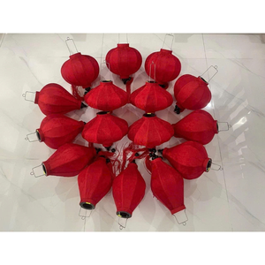 Faroles de Seda Vintage de Hoi An con Patrones Únicos y Acabado de Alto Brillo para Diseño de Interiores de Restaurantes de Lujo - Product Image 2