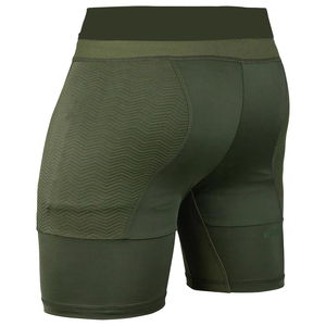 Custom <b>Compression</b> Running <b>Shorts</b> for <b>Men</b> Mid Solid Color Quick Dry Breathable Eco-Friendly Gym Fitness Sports Design Workout - Product Image 2
