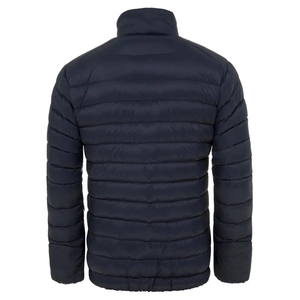 Wholesale Men's Slim Cotton Puffer <b>Jacket</b> for Winter Waterproof Stand Collar Customizable Casual Style Coating Plain Dyed - Product Image 2