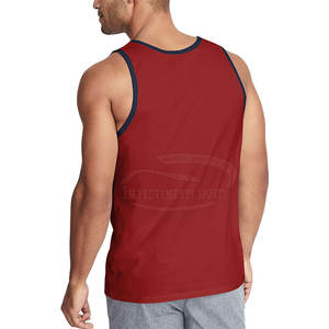 Camiseta sin mangas de Fitness de peso ligero personalizada para hombre, transpirable, informal, de secado rápido, de Color sólido, para correr, oferta superior, precio estampado - Product Image 2