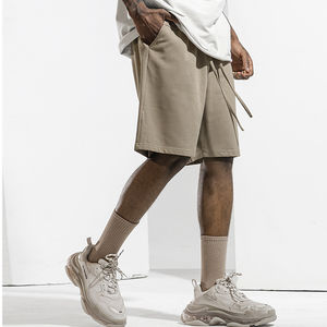 Pantalones Cortos de Algodón 100% Suave, Pantalones Cortos de Felpa Francesa, Pantalones Cortos Deportivos de Alta Calidad con Tirantes Largos, Pantalones Cortos hasta la Rodilla para Niños - Product Image 1