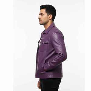 100% <b>Real</b> <b>Leather</b> <b>Jacket</b> for Men Everyday Use <b>Jackets</b> for Men Export Quality Premium Quality Soft Men <b>Leather</b> <b>Jacket</b> - Product Image 4
