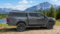 Hardtop Truck Topper for Toyota Tacoma 5ft Bed with Side Storage Compartments