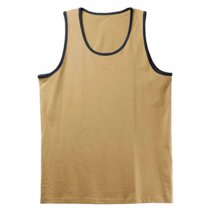 High Quality Custom Men's Gym Tank Top Solid Color Quick Dry Tank Many Options Latest Design Knitted Weaving Customized <b>Logo</b> - Product Image 5