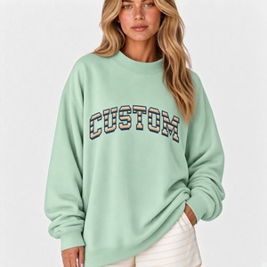 Cozy <b>Ladies</b> Mockneck Pullover Oversized Relaxed Fit Sweatshirt <b>Long</b> Sleeve Comfortable <b>Top</b> Casual Daily Fashion Clothing - Product Image 5