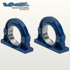 ฐานรองรับเพลาแบบแยกส่วน SG Iron Plummer Block Housing สำหรับงานหนัก - Product Image 2