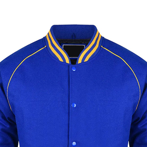 Blouson universitaire personnalisé 2026 pour homme – Qualité supérieure, style Letterman, Bomber, Streetwear, Tenue d'équipe – Manches en laine et cuir – Fabricant OEM ODM - Product Image 2