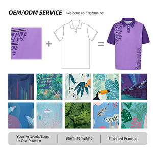 Wholesale Custom Sublimation Quality Black and <b>Orange</b> Protection Silk Over Sized <b>Polo</b> Polyester Short Sleeve Uv Active We - Product Image 6