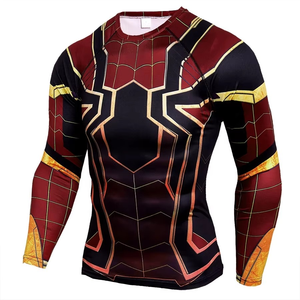 Wholesale High Quality Jiu Jitsu Rash Guard <b>Custom</b> Long Sleeve MMA <b>Compression</b> Rash Guard for Mens - Product Image 6
