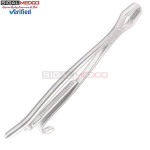 Kern <b>Bone</b> Holding Forceps 13" with Ratchet High Quality Orthopedic Medic <b>Instruments</b> Made Stainless Steel Secure <b>Bone</b> - Product Image 3