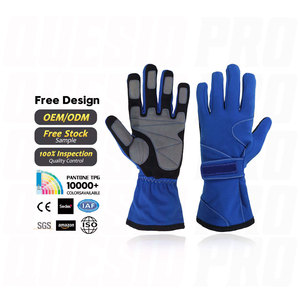 Guantes de Invierno para Motociclismo y Karting, Impermeables, Resistentes al Viento, con Pantalla Táctil, Dedos Completos, Unisex, de Poliéster y Algodón - Product Image 4