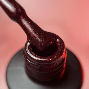 มาจิดา เจล โพลิช คัลเลอร์ 8.5 มล. บอร์โดซ์ กลิตเตอร์ ยูวี เนล โพลิช - Product Image 2