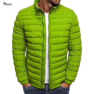 Custom Logo Front Puffer Jacket Men Spring Hooded Warm <b>Bubble</b> <b>Coat</b> Waterproof Eco-Friendly Quick-Dry High Quality Streetwear - Product Image 5