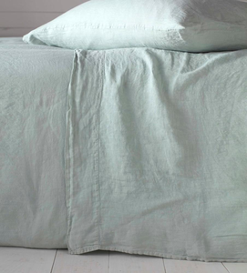 rench Linen <b>Bedding</b> Sets Navy Blue Flax Linen Duvet Cover and Pillowcase Sheet Sets 5Pcs - Product Image 5