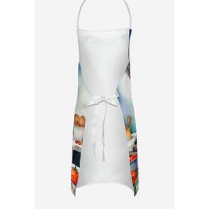 Delantal de cocina Multicolor grande Unisex con estampado de Bulldog Francés para cocinar, hornear, manualidades, jardinería, solo para adultos - Product Image 4