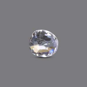 Certified Natural White Zircon 4.1 Carat Loose Gemstone for Fine Jewelry - Product Image 2