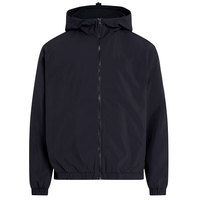 Veste coupe-vent d'hiver unisexe à capuche personnalisée, en toile enduite, imperméable, écologique, séchage rapide, fermeture éclair avant