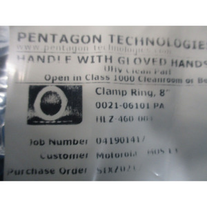 AMAT 0021-06101 Anillo de Sujeción de 8 Pulgadas, 112732 - Equipo y Piezas de Semiconductores de Confianza de Global Legacy - Product Image 1