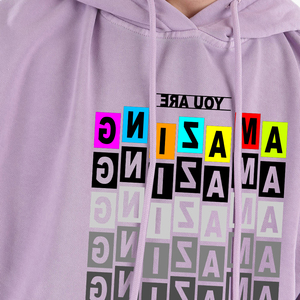 Sweat à capuche en coton surdimensionné pour homme, personnalisé, de haute qualité, avec impression DTF, en polaire d'hiver, respirant et à prix abordable - Product Image 6