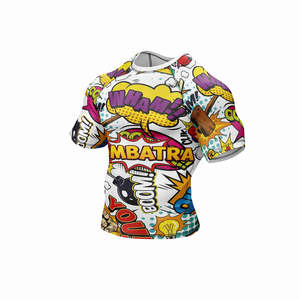 <b>Long</b> <b>Sleeve</b> Custom Compression Jiu Jitsu Kimono Full Printing MMA BJJ Rash Guards for Boxing Rash Guard Fight Wear Shirt - Product Image 3