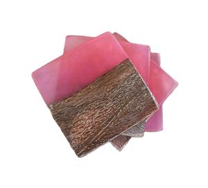 Meilleures ventes Sous-verres d'extérieur classiques écologiques et napperons en résine avec logo personnalisé pour le café, les repas et les fêtes - Product Image 1