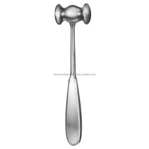 Best Quality WARSAW MEDICAL Collin Bone Surgery Mallet Hammer Stainless Steel Orthopedic Instruments | sutur kitmedic instrument - Product Image 1