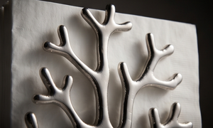 Porte-serviettes en métal design Arbre Corallien, texture moulée, pour cuisine et salle à manger, vente en gros - Product Image 5