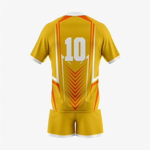 Ensembles Maillot et Short de Rugby 2026 Personnalisables – Impression sur Mesure – Tenue de Rugby 100% Polyester Légère – Kits de Rugby Personnalisables - Product Image 4