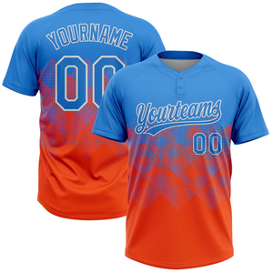 <b>Baseball</b> Softball Uniform Two Button <b>Baseball</b> Softball Jersey Uniform Youth Adults Men Women Sportswear Manufacturer - Product Image 3