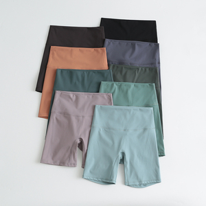 Shorts de yoga taille haute pour femmes, séchage rapide, ensemble athlétique de compression, extensible dans les quatre sens, sans coutures, grande taille, pour l'entraînement - Product Image 1