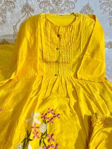 OFERTA DE VERANO: COLECCIÓN DE DISEÑOS DHAMAKA, SALWAR KAMEEZ DE ALGODÓN PREMIUM DE ALTA CALIDAD PARA FIESTAS, DE SECADO RÁPIDO Y MODERNO - Product Image 2