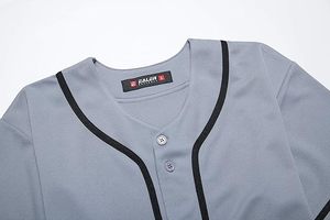 Mens Baseball Jersey Custom Team Uniform Sublimation Printed Breathable <b>Shirt</b> - Product Image 6
