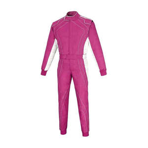Customizable Spandex/Cotton Silk Screen Printed Full Sleeve Kart Racing Uniforms Breathable Unique Motorcycle Auto Racing Wear - Product Image 4