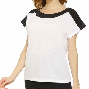 Camisetas de mujer al por mayor de alto rendimiento Camisetas de mujer de último estilo Camisetas de mujer de precio barato - Product Image 5