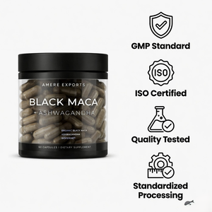 OEM/ODM etiquetas privadas hierbas Maca hombres energía con extracto de raíz de Ashwagandha cápsulas de Ashwagandha naturales puras - Product Image 2