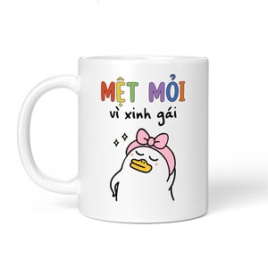 Mug en Porcelaine Fine Personnalisé Minimaliste avec Poignée Intégrée |   Impression de logo OEM/ODM |   Articles de boisson pour les affaires et les déplacements quotidiens - Product Image 2
