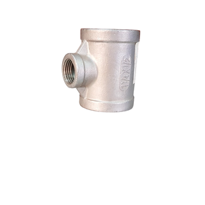 201/304สแตนเลสสตีลหล่อที่โลโก้ oem/odm ประสิทธิภาพสูงข้อต่อท่อทีแบบลดแรงดันเรียบสำหรับอุตสาหกรรมต่างๆ DN โมเดล - Product Image 5