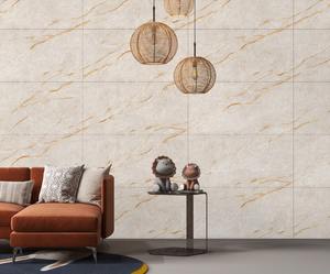 Carrelage en porcelaine effet marbre blanc brillant poli 600x1200mm, idéal pour les salles de bain intérieures et les espaces commerciaux – Meilleures ventes - Product Image 5