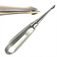 根管挺拔器 Apical Root Elevators (301) 3.5mm 空心手柄不锈钢牙科根管挺拔器低价出售