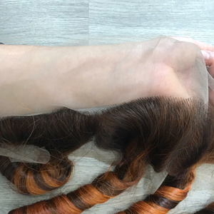 Prix de gros meilleure qualité Extensions de cheveux humains vietnamiens bouclés et rebondissants couleur piano Fournisseur de gros bon marché - Product Image 3