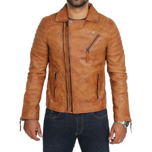 Veste bomber en cuir pour motard, respirante, de haute qualité, authentique, nouvelle arrivée, vente chaude, fabriquée par Wings Traders - Product Image 3