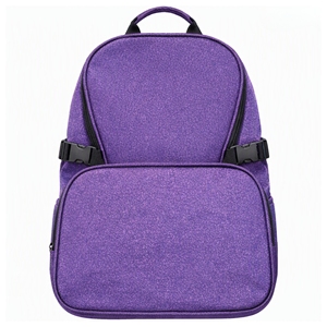Mochila Deportiva Personalizada con Panel Solar GPS, Impermeable, con Purpurina Morada, para Equipos de Baile, Viajes, con Protección USB RFID, OEM - Product Image 1