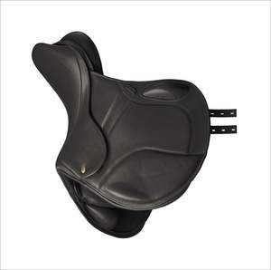 Silla de Montar para Caballo de Cuero Premium, Asiento Acolchado Cómodo para Montar al Aire Libre, Diseño Seguro, Correas de Ajuste Fácil, Producto Veterinario - Product Image 6