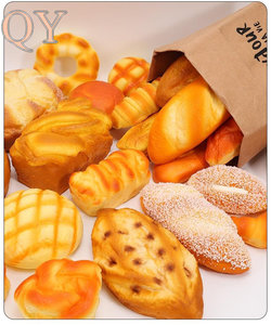 QY Juguete Squishy De Pan Realista Suave De Recuperación Lenta Baguette Croissant Juguete Antiestrés Regalo - Product Image 4